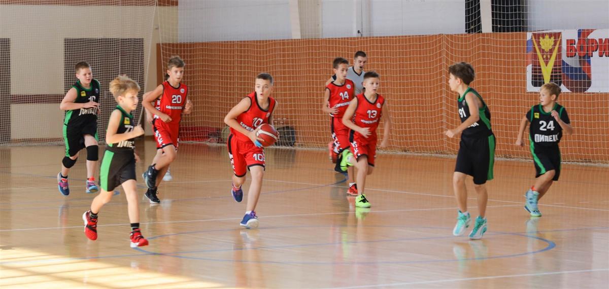Юные баскетболисты сыграли в Липецке и в Борисоглебске
